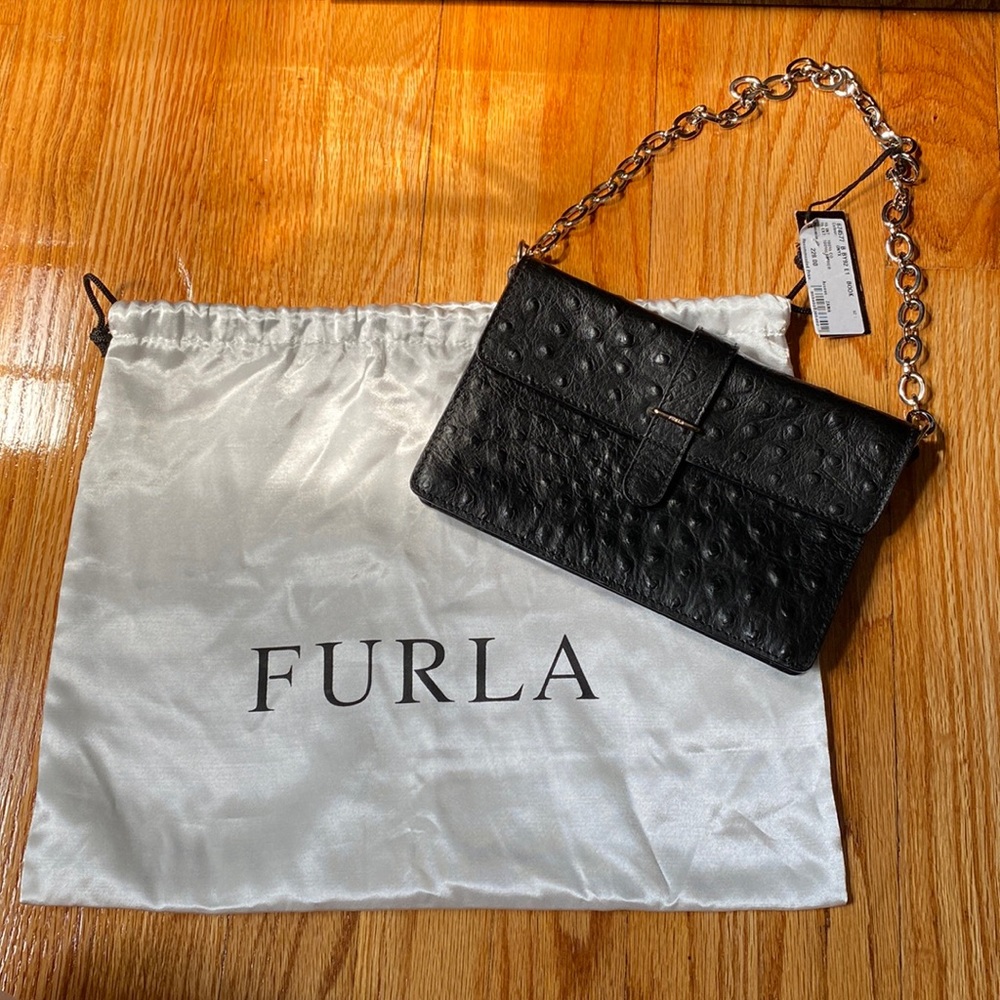 NEW Furla Onyx Clutch